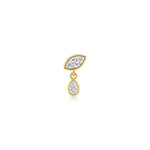 Mirage Drop Earring (Pear & Marquise)