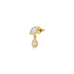 Mirage Drop Earring (Pear & Marquise)