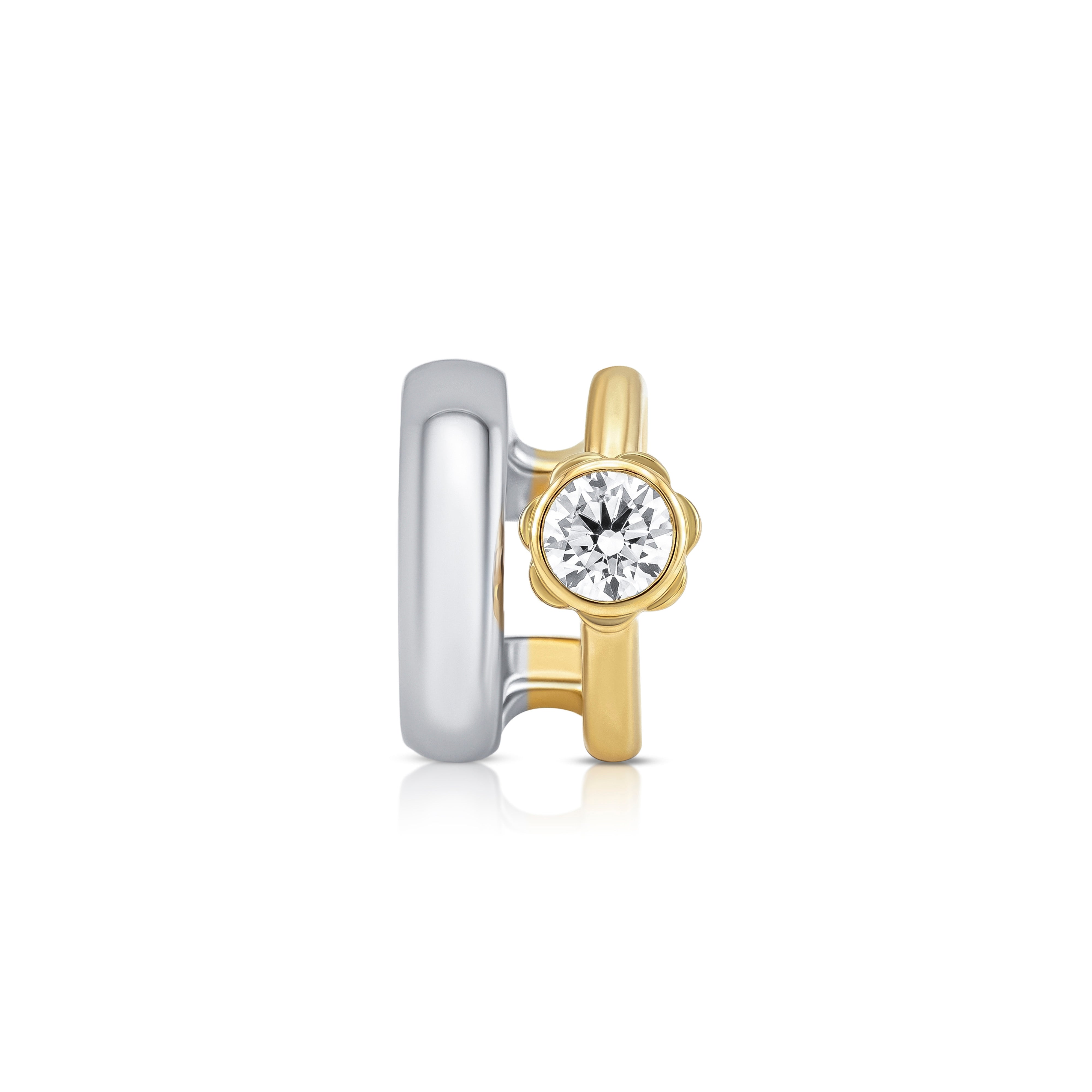 Bloom Diamond Ear Cuff