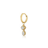 Nova Diamond Hoop Earring (Asscher & Oval)