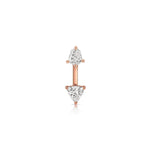 Echo Jacket Earring (Pentagon & Trilliant)