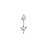 Echo Jacket Earring (Pentagon & Trilliant)