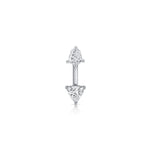 Echo Jacket Earring (Pentagon & Trilliant)