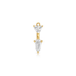 Echo Jacket Earring (Trilliant & Shield)
