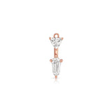 Echo Jacket Earring (Trilliant & Shield)