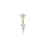 Echo Jacket Earring (Pentagon & Shield)
