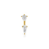 Echo Jacket Earring (Pentagon & Shield)
