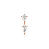 Echo Jacket Earring (Pentagon & Shield)
