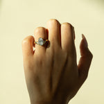 Eliana Engagement Ring - Oval Bezel Set Ring