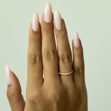 Faye Curved Wedding Band