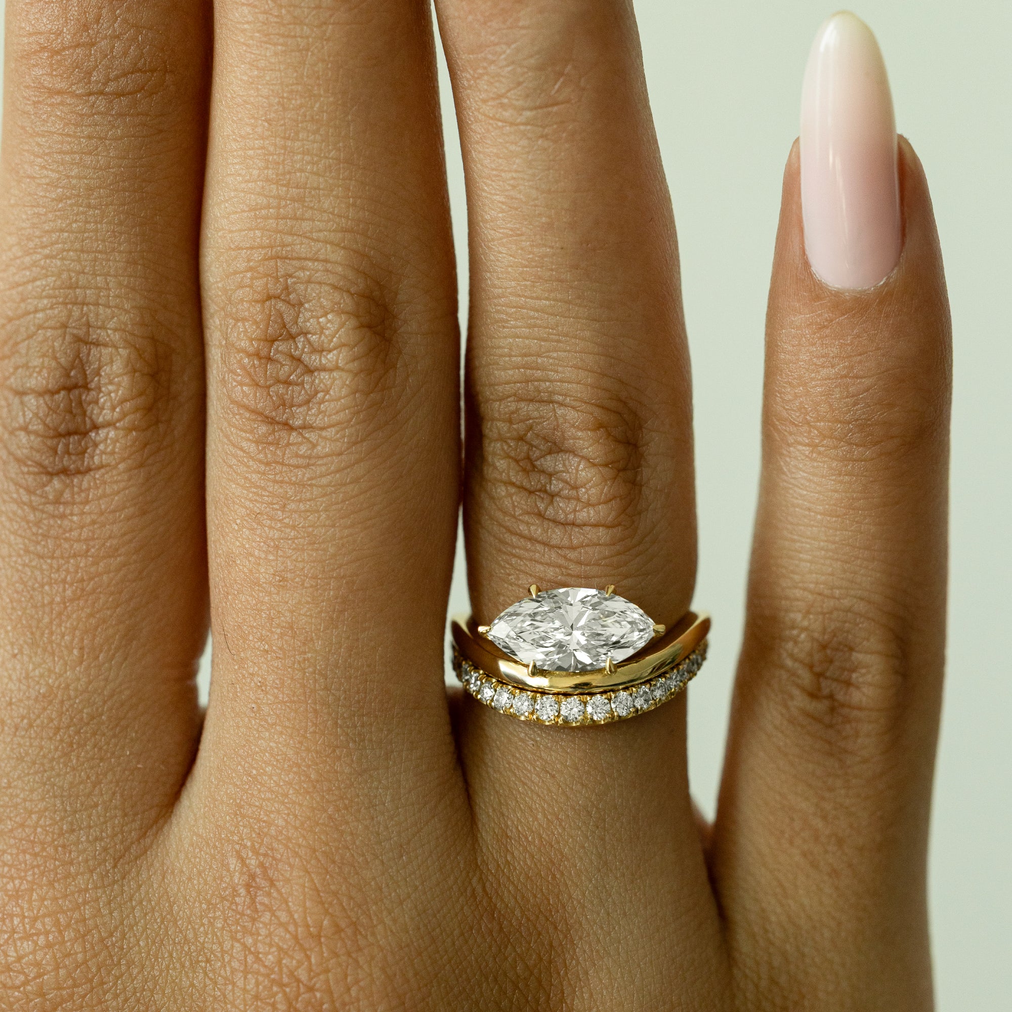 Faye Marquise Bridal Set