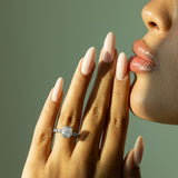 Jude Cushion Engagement Ring