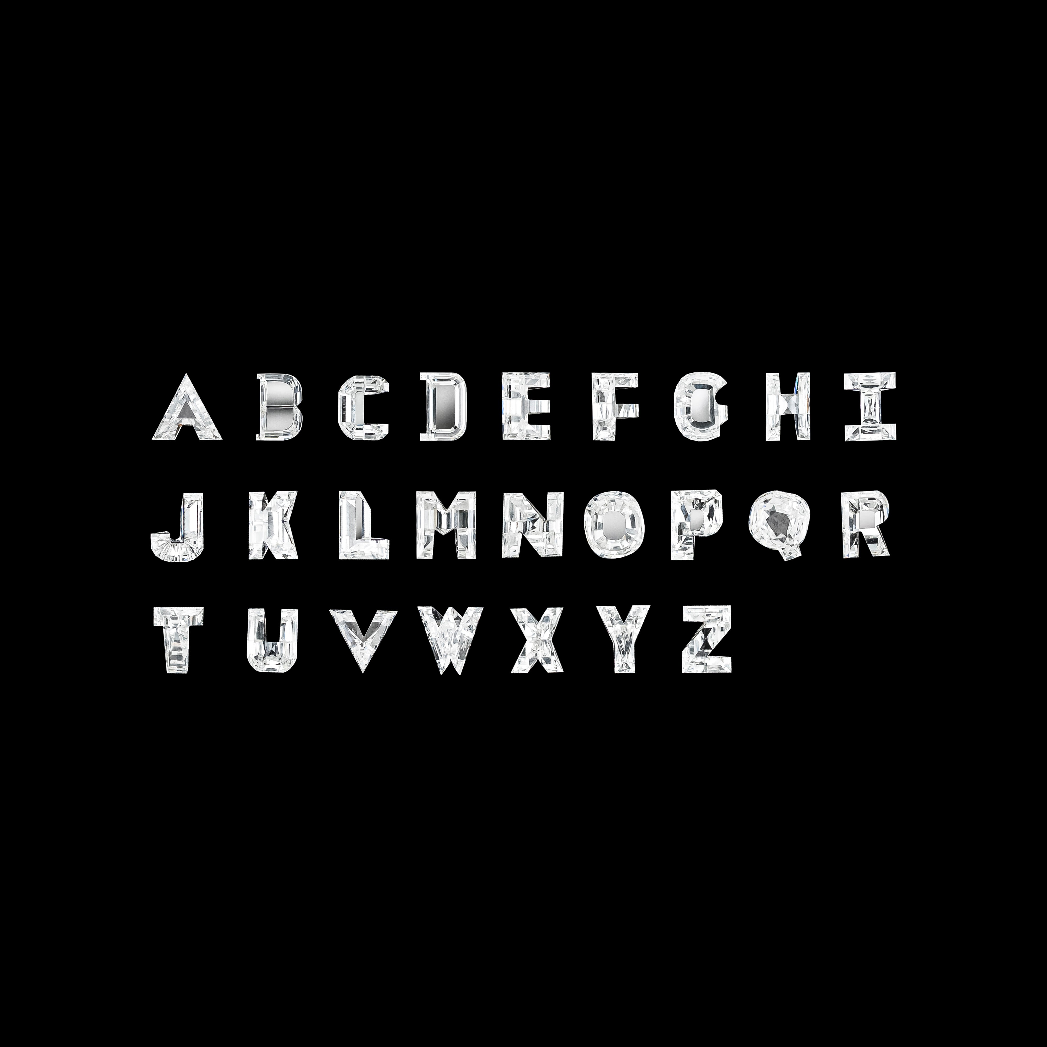 Diamond Initial Necklace