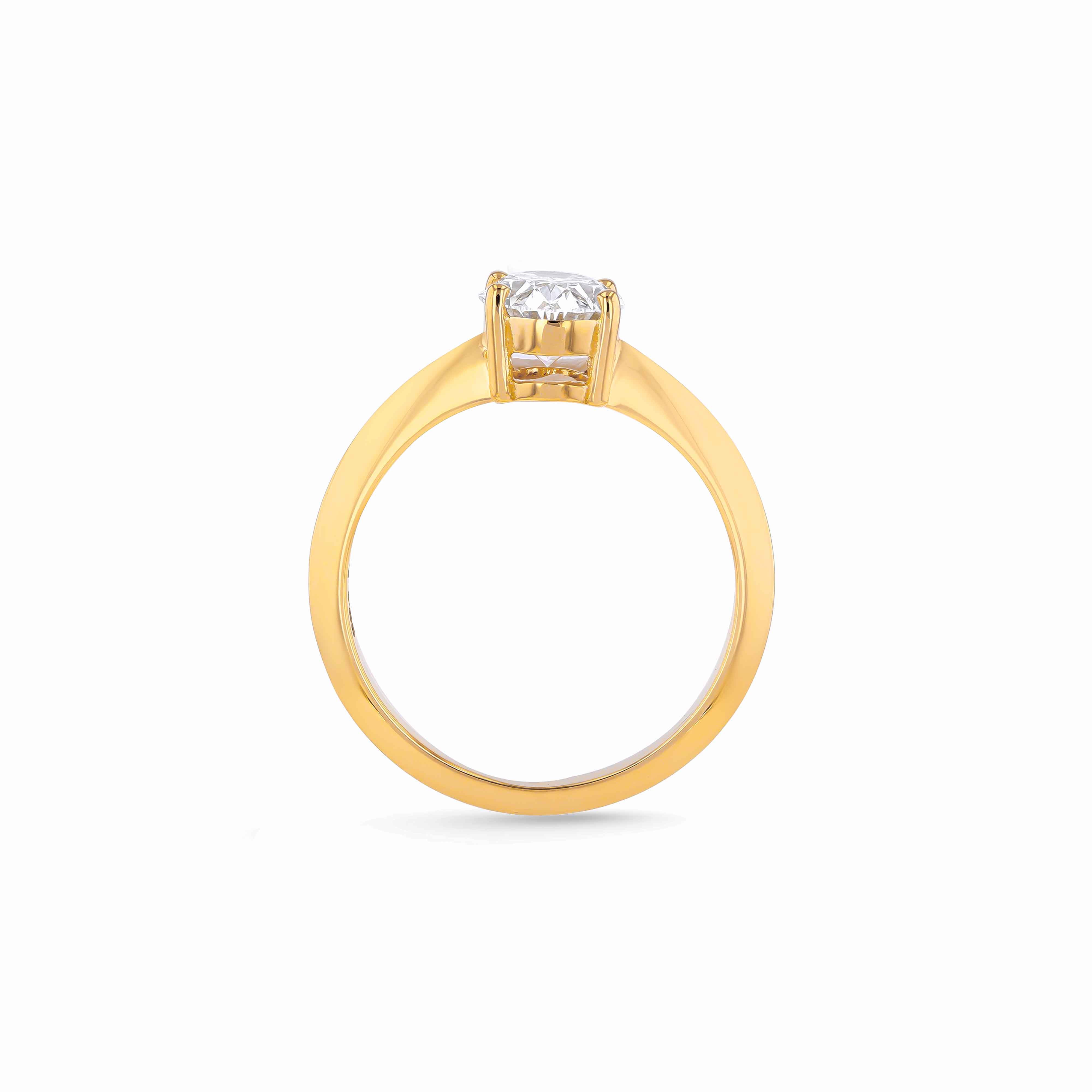 Fortuna Solitaire Diamond Engagement Ring
