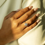 Nara Engagement Ring - Marquise & Pear Trilogy Ring