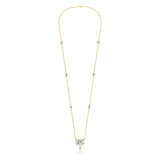 "Coeur de Lune" Heart Shape Necklace