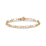 Orbit Diamond Link Bracelet