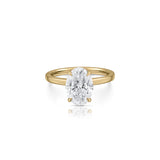 Oval Solitaire Engagement Ring