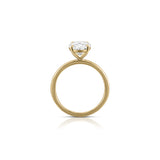 Oval Solitaire Engagement Ring