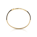 Pleated Eva Diamond Bracelet Cuff