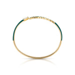 Pleated Eva Diamond Bracelet Cuff