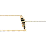 Pleated Sahara Diamond Hand Chain