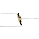 Pleated Sahara Diamond Hand Chain