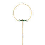 Pleated Sahara Diamond Hand Chain