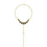 Pleated Vera Diamond Hand Chain