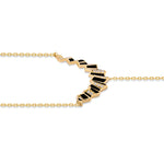 Pleated Vera Diamond Hand Chain