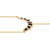 Pleated Vera Diamond Hand Chain