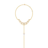 Pleated Vera Diamond Hand Chain