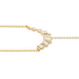 Pleated Vera Diamond Hand Chain
