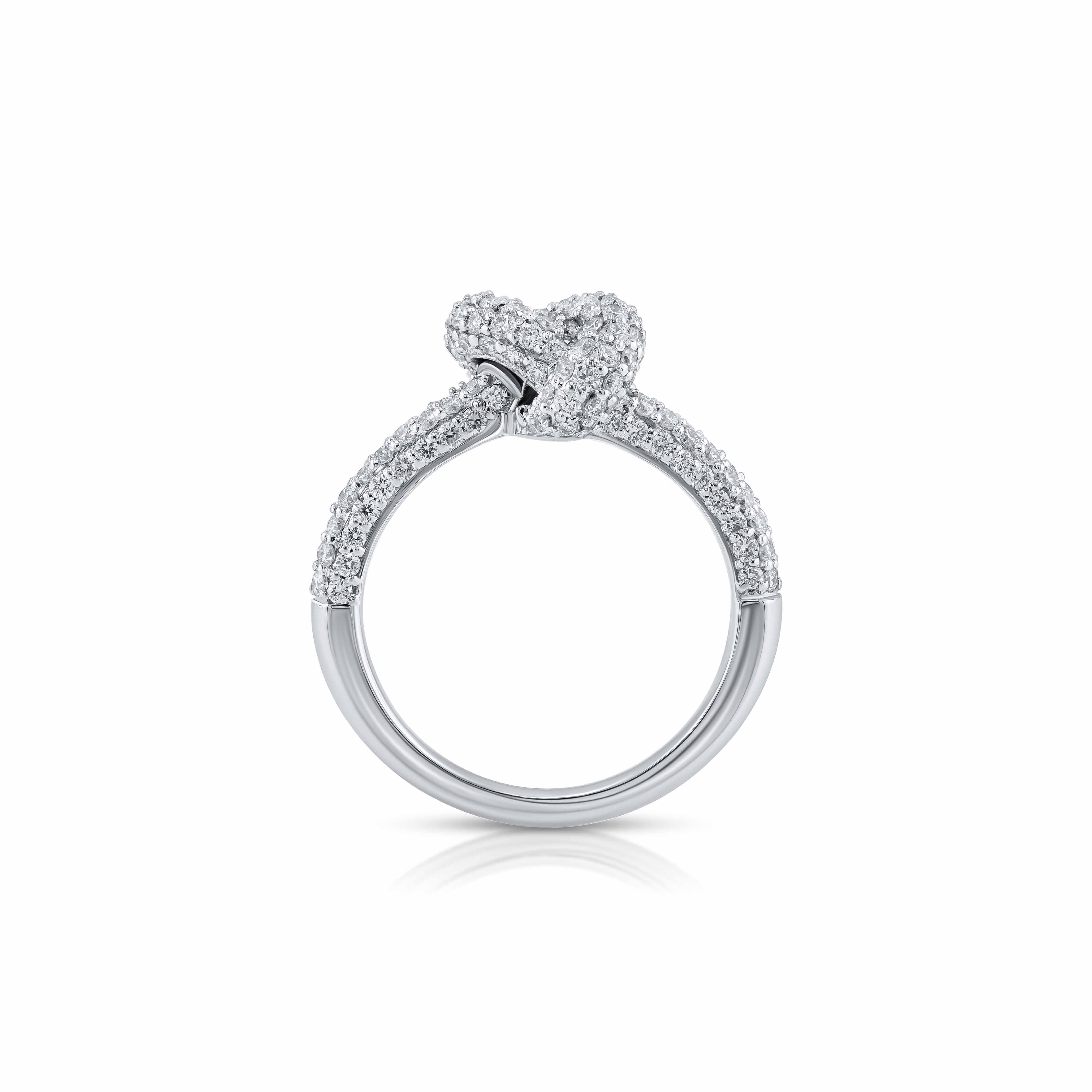 Knot Diamond Ring