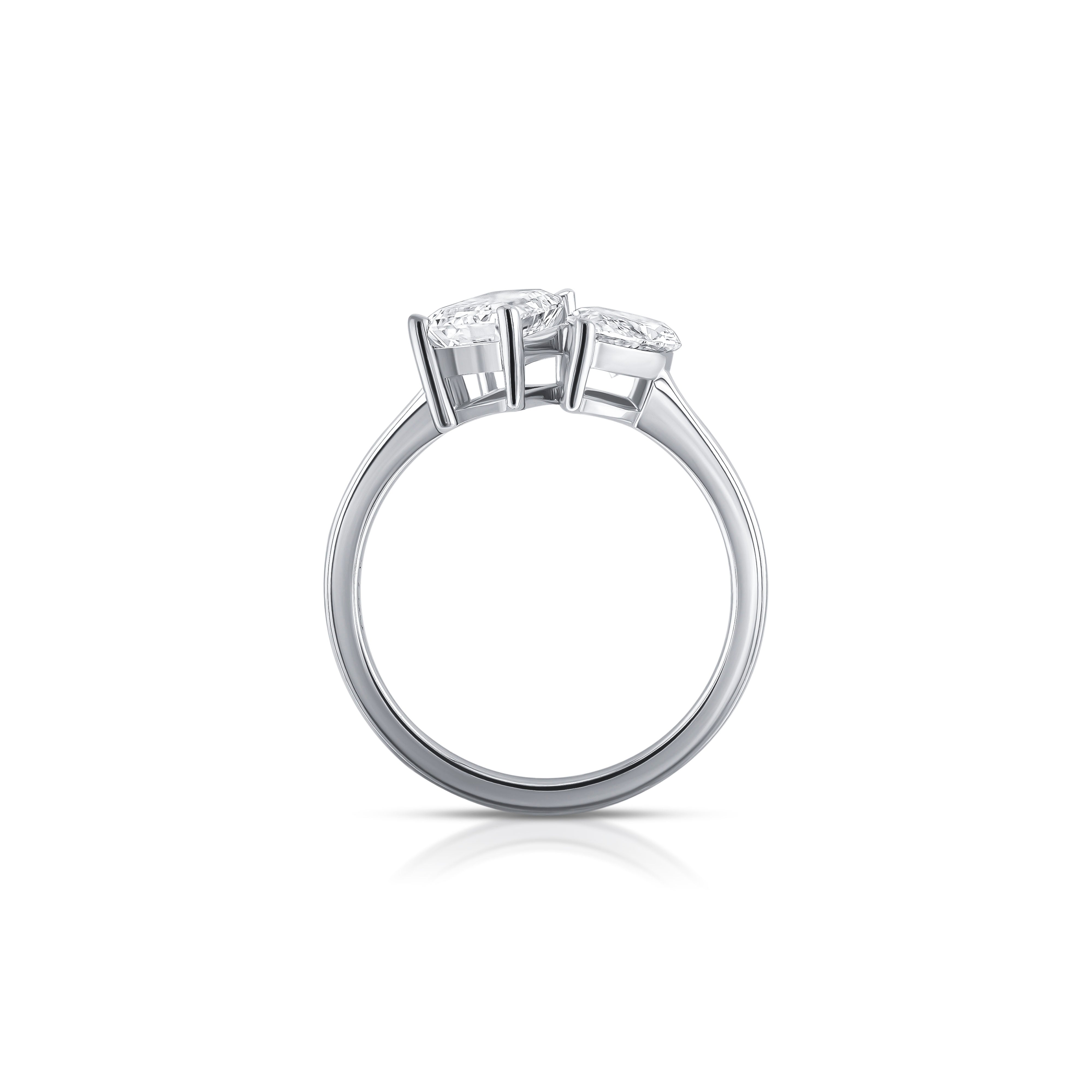 Toi et Moi Diamond Engagement Ring (VI)