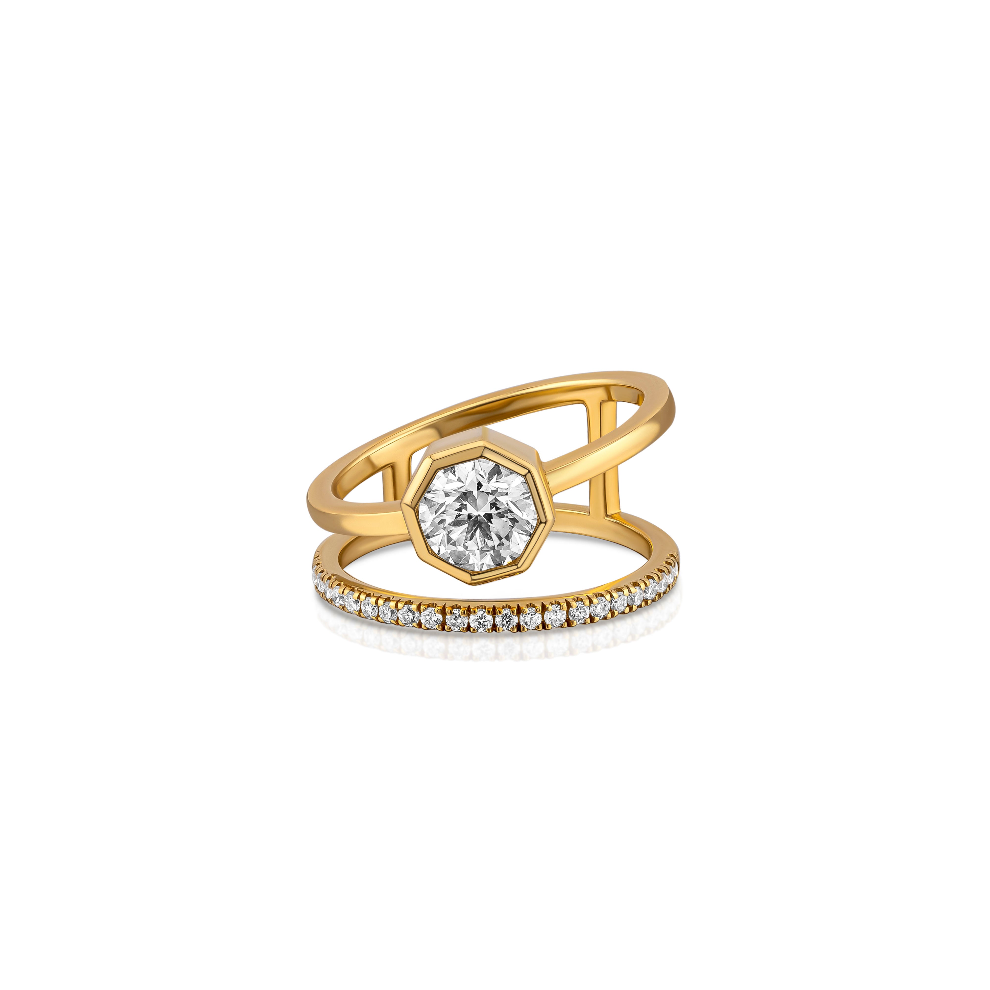 Celeste Diamond Engagement Ring