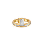 Lumine Baguette Diamond Engagement Ring