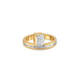 Lumine Baguette Diamond Engagement Ring