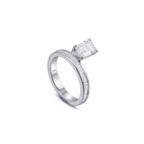 Lumine Baguette Diamond Engagement Ring