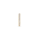 Sofia Diamond Pave Huggies in 18K Yellow Gold