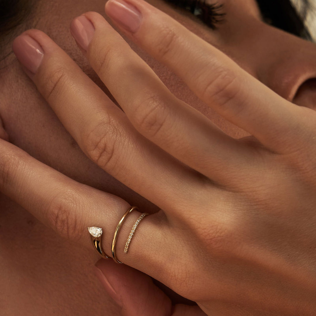 Lab Grown Diamond Rings in Dubai - Timeless Design – FYNE Jewellery