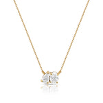 Toi et Moi Diamond Necklace – Oval & Pear