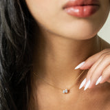 Toi et Moi Diamond Necklace – Oval & Pear