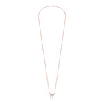 Toi et Moi Diamond Necklace – Heart & Marquise