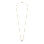 Toi et Moi Diamond Necklace – Heart & Marquise