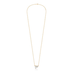 Toi et Moi Diamond Necklace – Heart & Marquise
