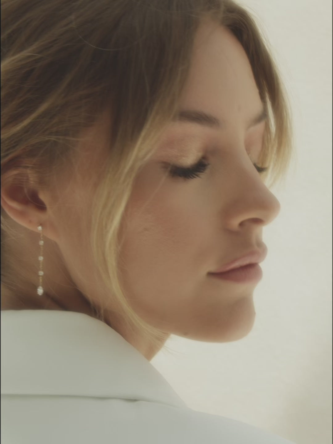 Gaia Diamond Drop Earrings