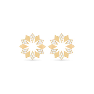 Dahlia Diamond Earrings