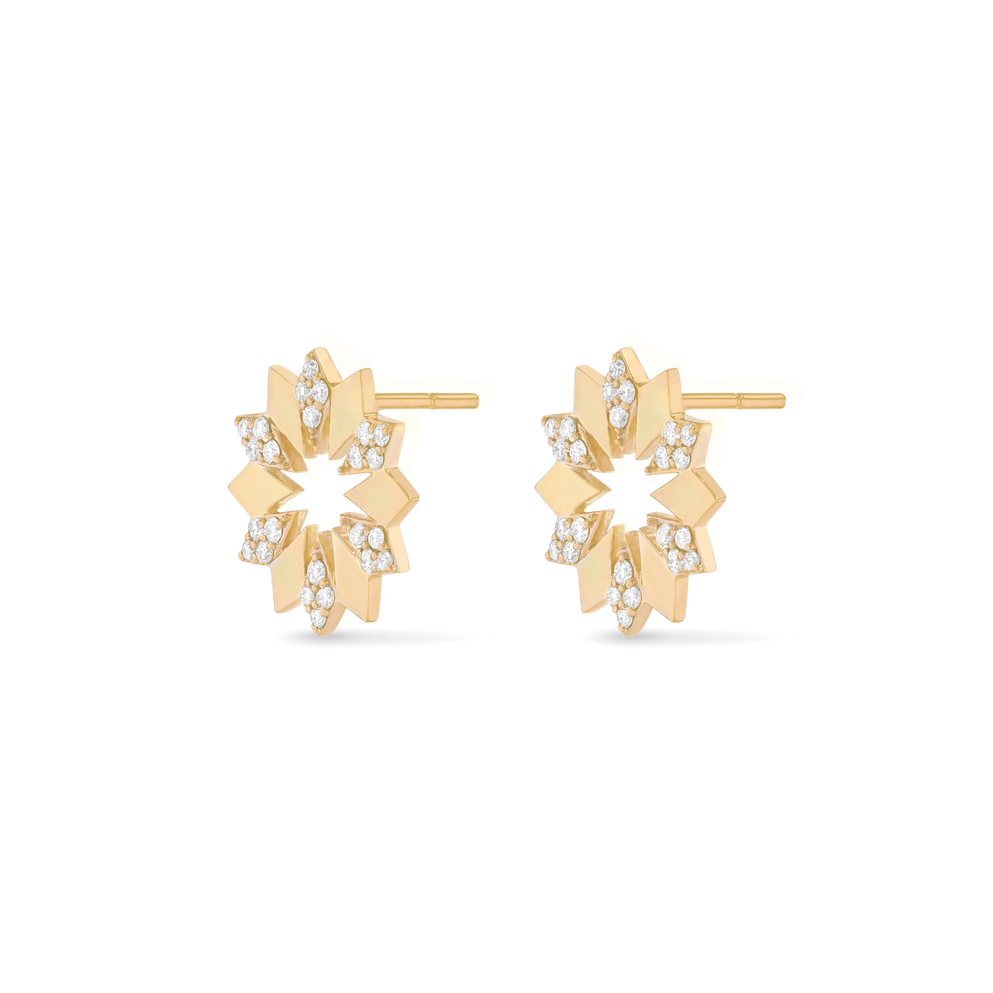 Dahlia Diamond Earrings