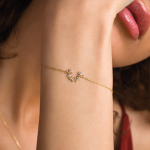 Dahlia Mini Diamond Bracelet